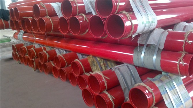 新鉦潤(rùn)消防內(nèi)外涂塑鋼管